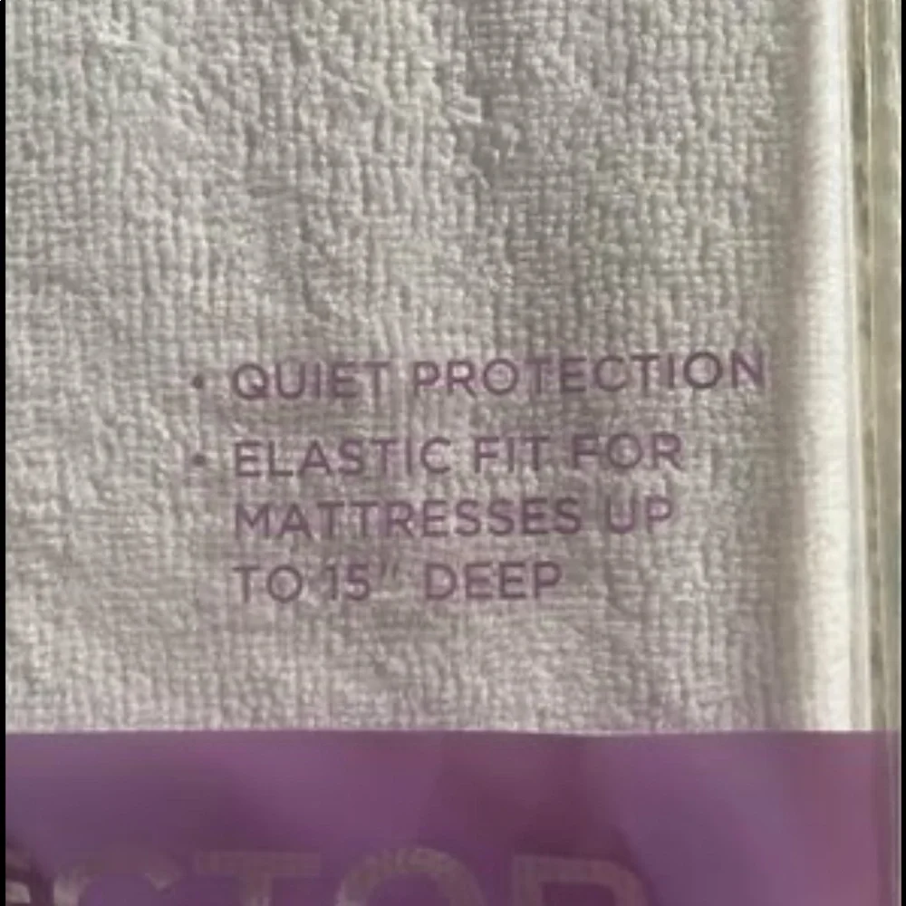 NWT Terry Waterproof Mattress Protector